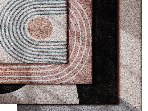 Rug Set 04 3D Model