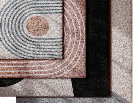 Rug Set 04 3D Model