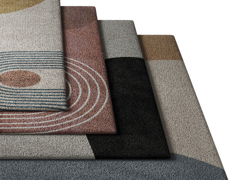 Rug Set 04 3D Model