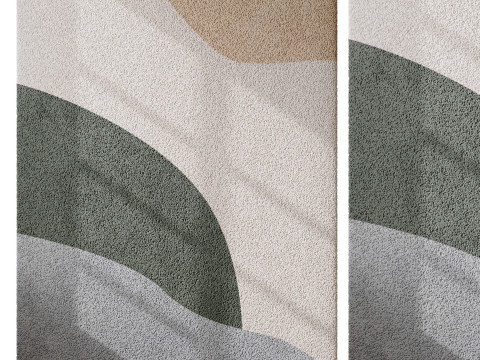 Rug Set 04 3D Model