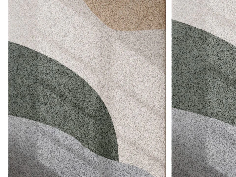 Rug Set 04 3D Model