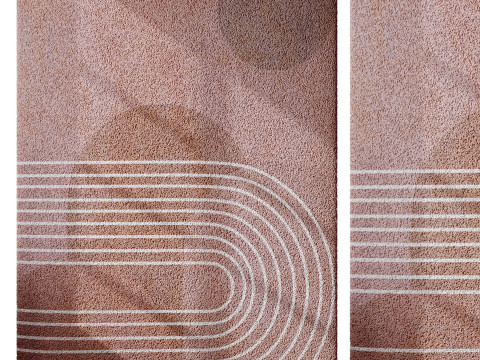 Rug Set 04 3D Model