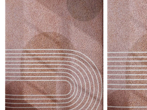 Rug Set 04 3D Model