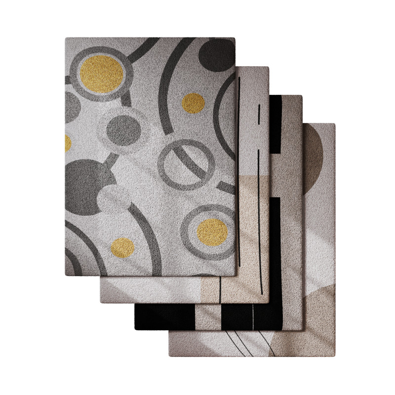 Rug Set 05 3D Model .c4d .max .obj .3ds .fbx .stl .blend 