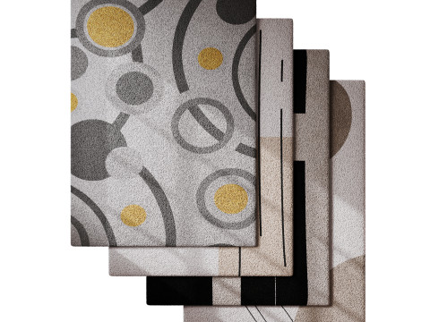 Rug Set 05 3Dモデル