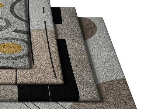 Rug Set 05 3D Model