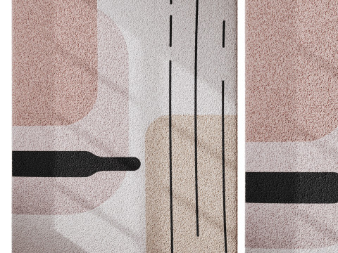 Rug Set 05 3D Model
