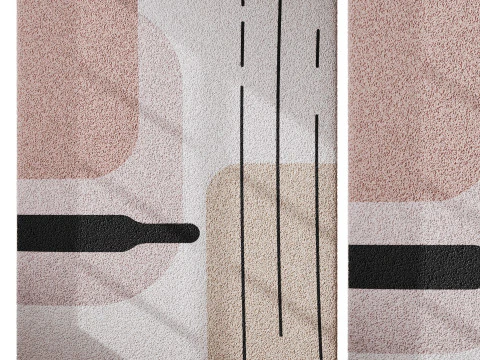Rug Set 05 3D Model