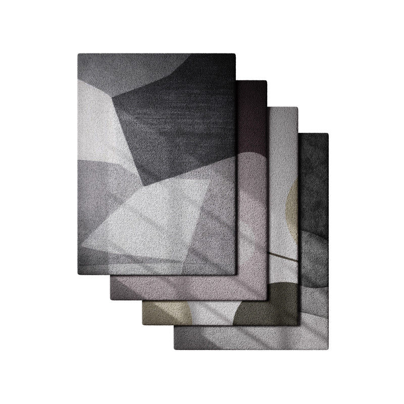 Rug Set 06 3D Model .c4d .max .obj .3ds .fbx .stl .blend 