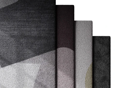 Rug Set 06 3D Model