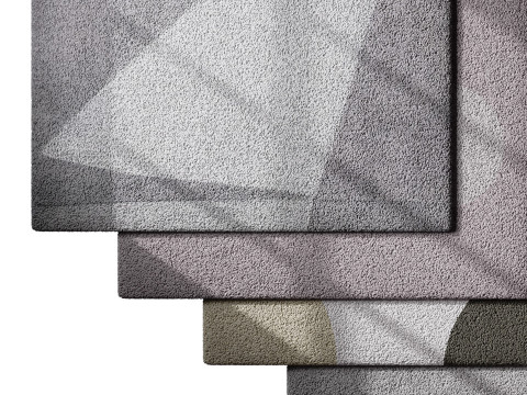 Rug Set 06 3D Model