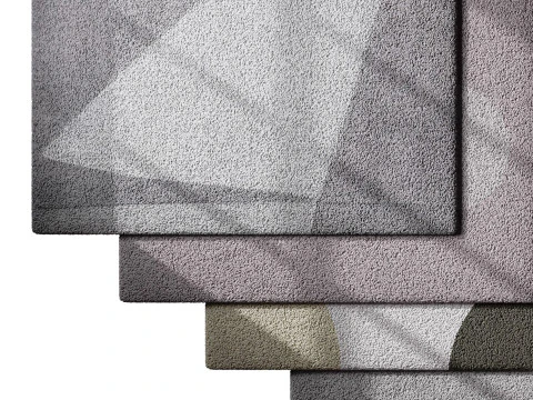 Rug Set 06 3D Model
