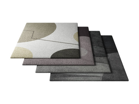 Rug Set 06 3D Model