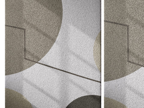 Rug Set 06 3D Model