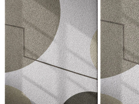 Rug Set 06 3D Model