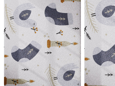 Rug Set 07 3D मॉडल