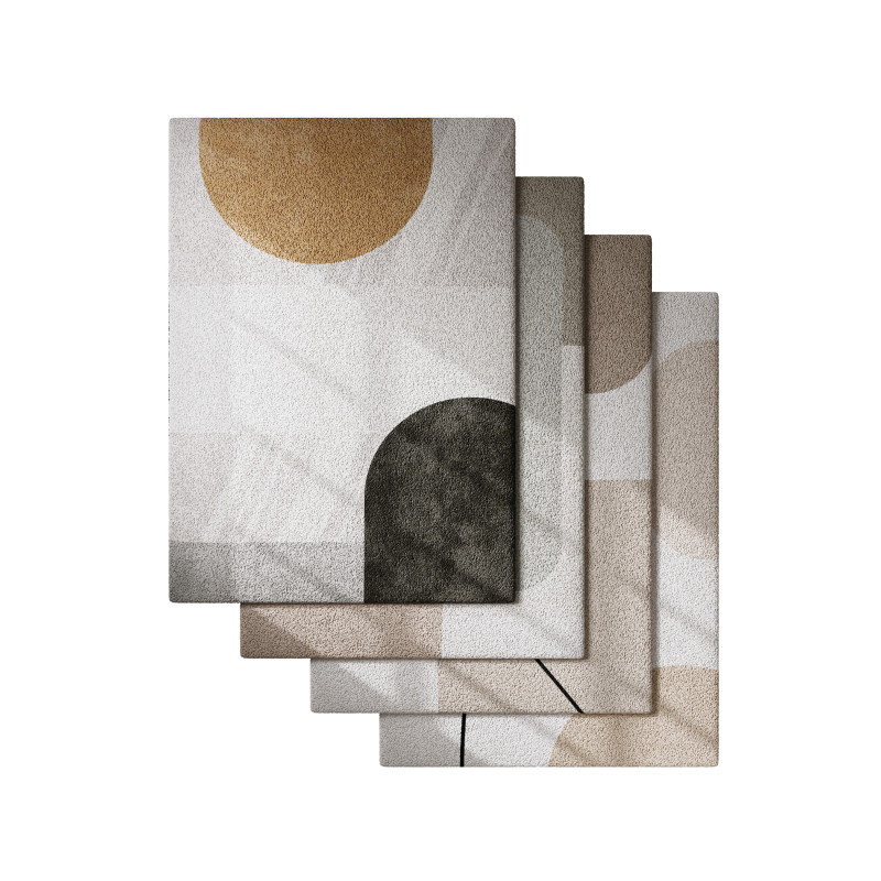 Rug Set 08 3D 模型 .c4d .max .obj .3ds .fbx .stl .blend 