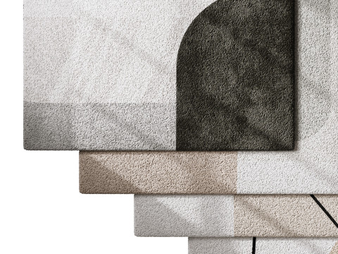 Rug Set 08 3D 模型