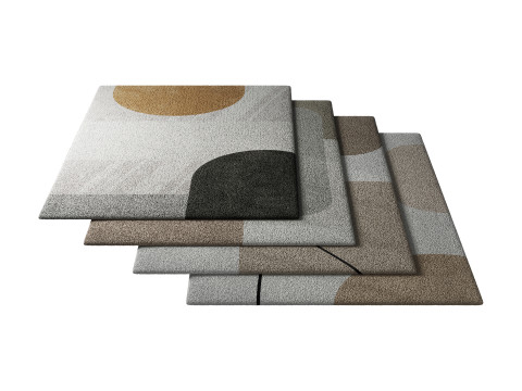 Rug Set 08 3D 模型