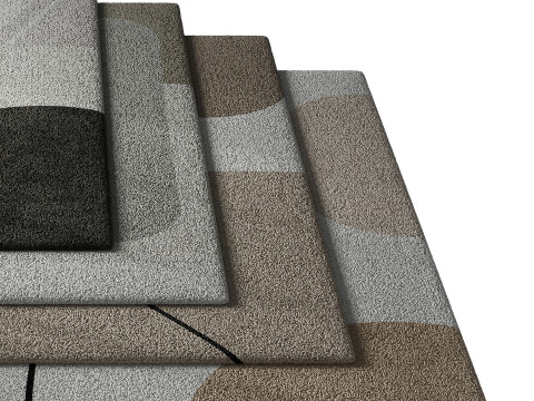 Rug Set 08 3D 模型