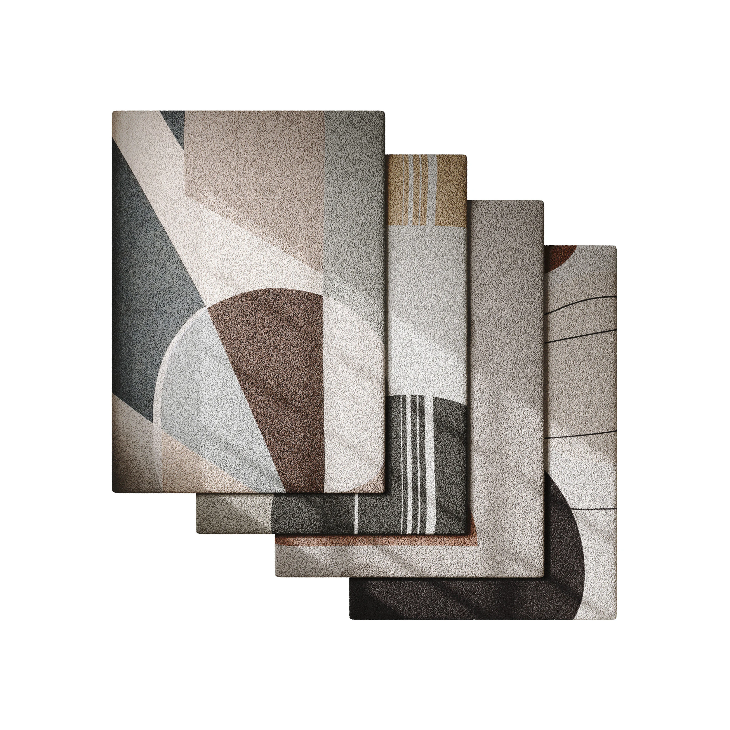 Conjunto de tapetes 10 Modelo 3D .c4d .max .obj .3ds .fbx .stl .blend 