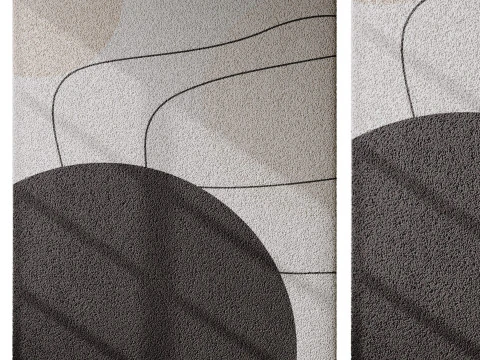 Conjunto de tapetes 10 Modelo 3D