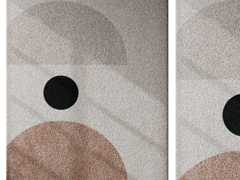 Conjunto de tapetes 10 Modelo 3D