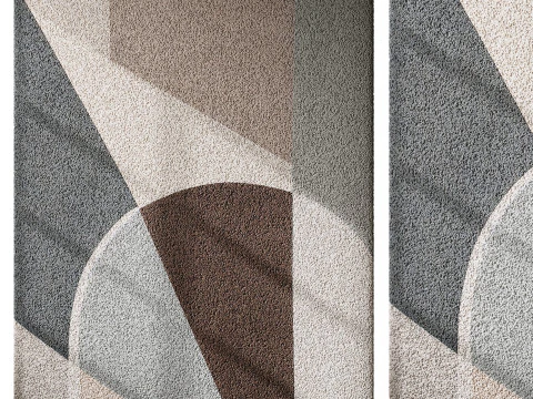 Conjunto de tapetes 10 Modelo 3D