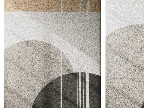 Conjunto de tapetes 10 Modelo 3D