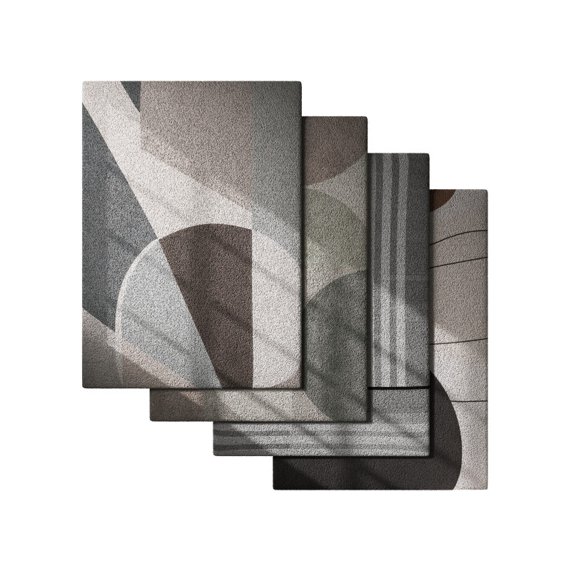 Rug Set 11 3D 模型 .c4d .max .obj .3ds .fbx .stl .blend 