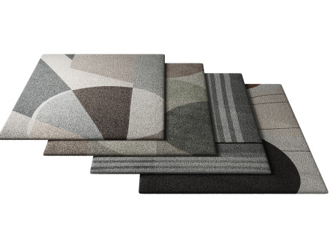 Rug Set 11 3D 模型