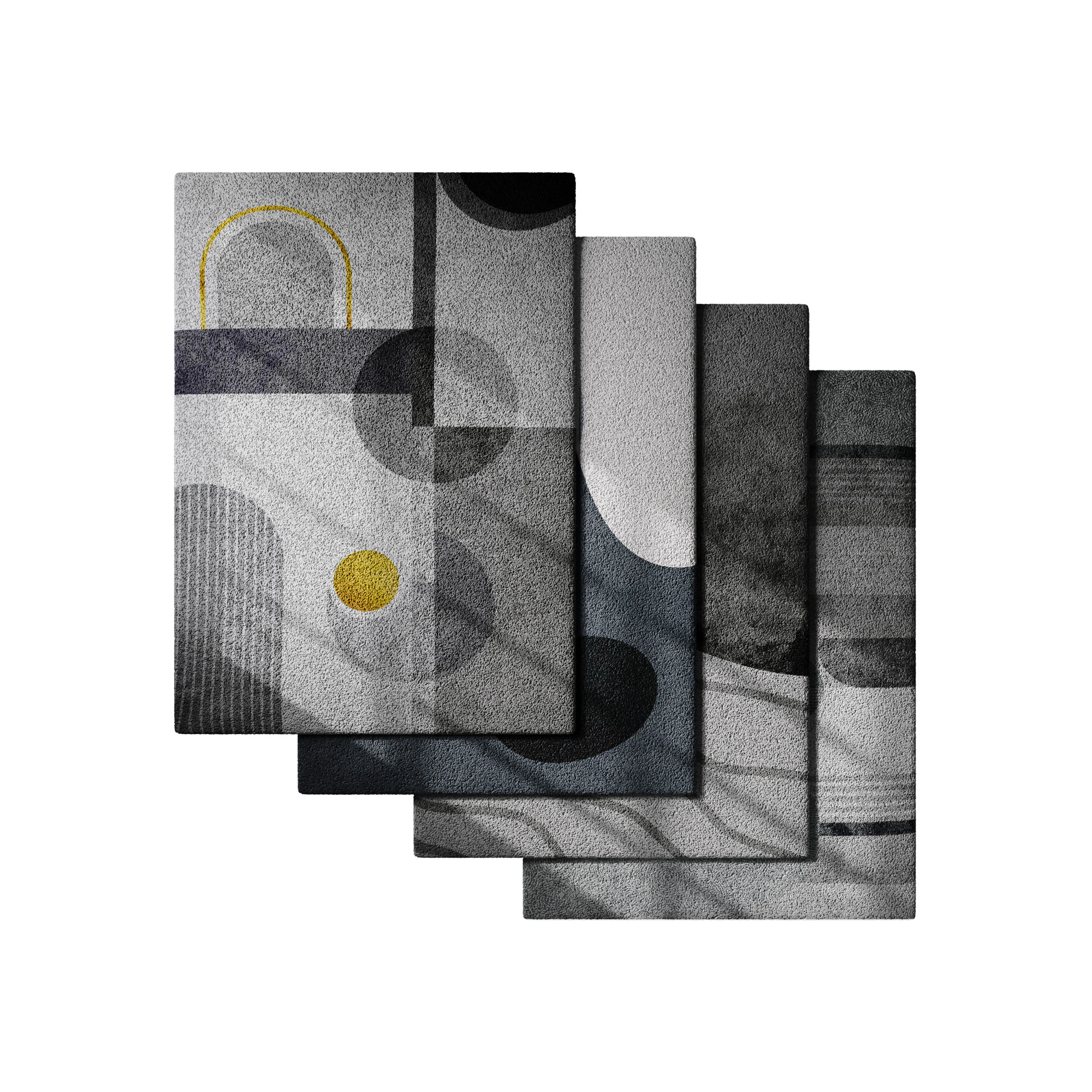 Rug Set 12 3D Model .c4d .max .obj .3ds .fbx .stl .blend