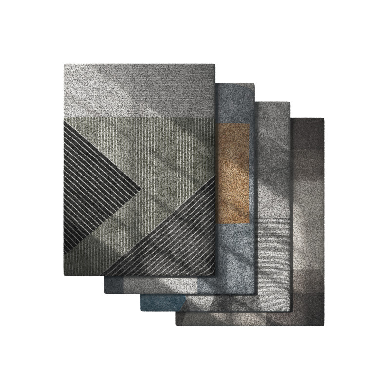 Rug Set 13 3D Модель .c4d .max .obj .3ds .fbx .stl .blend 