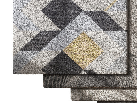Rug Set 15 Model 3D