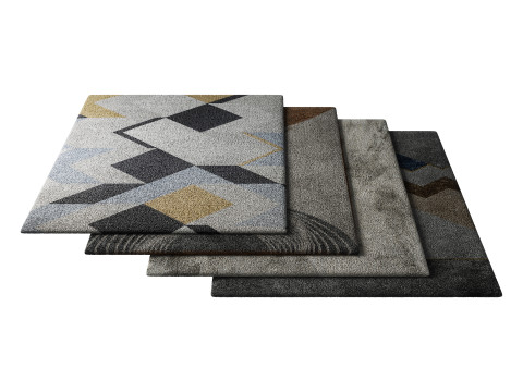 Rug Set 15 Model 3D