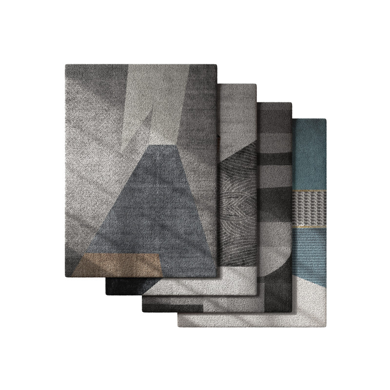 Rug Set 18 3D Model .c4d .max .obj .3ds .fbx .stl .blend 