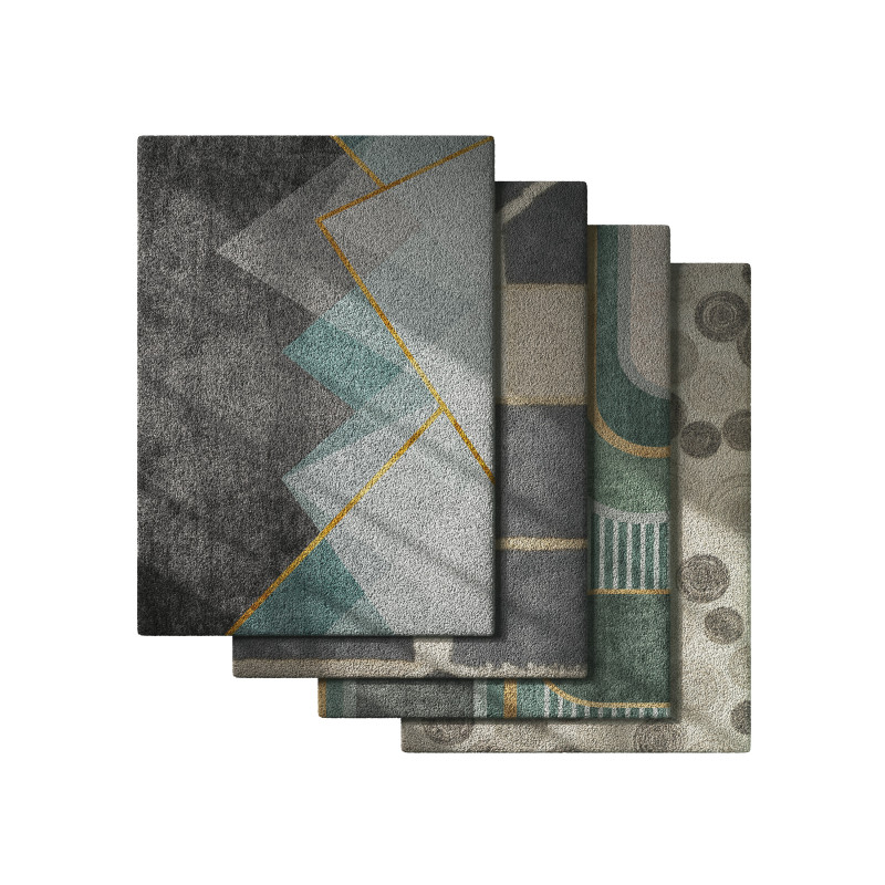 Rug Set 20 3D Model .c4d .max .obj .3ds .fbx .stl .blend 