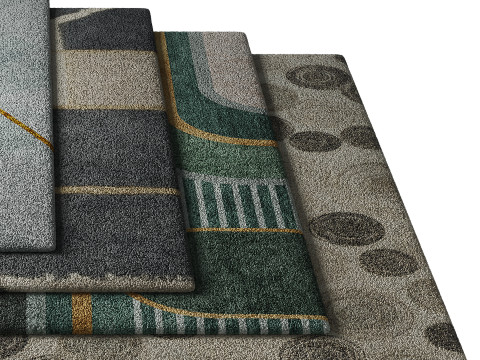 Rug Set 20 3D Model