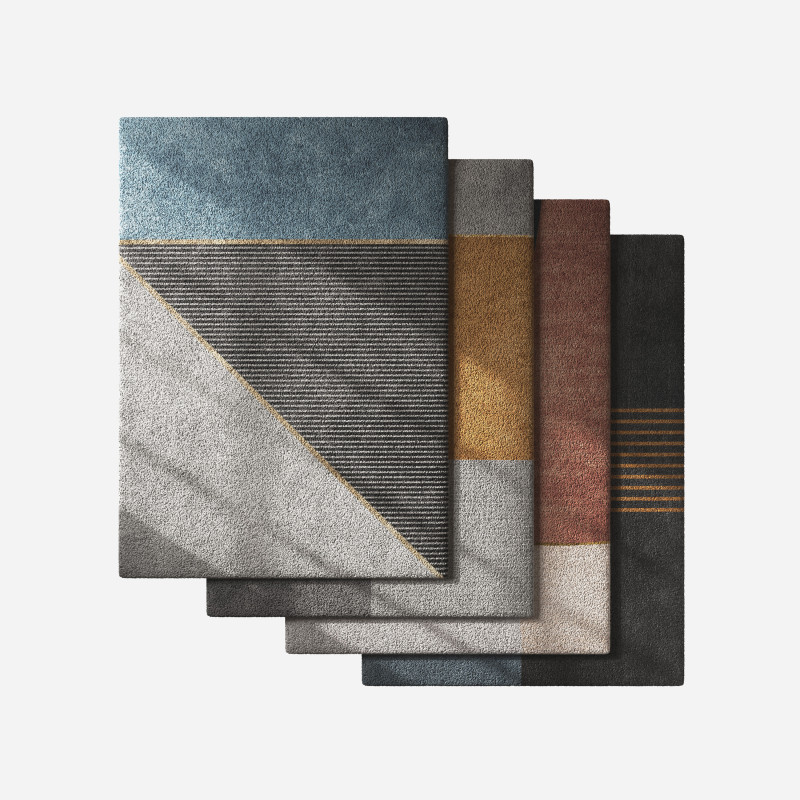 Rug Set 21 3D 模型 .c4d .max .obj .3ds .fbx .stl .blend 