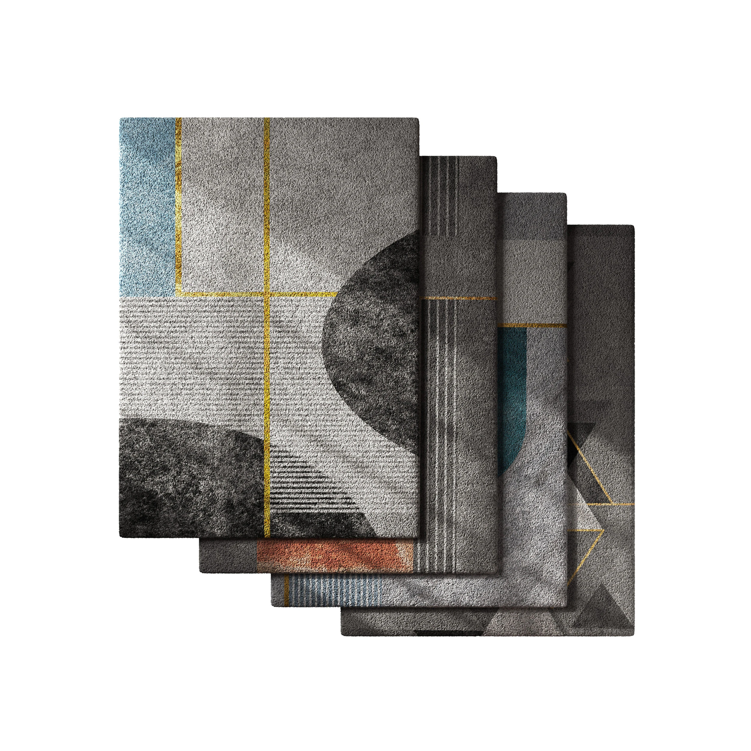 Juego de alfombras 22 Modelo 3D .c4d .max .obj .3ds .fbx .stl .blend 