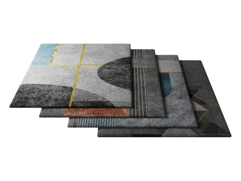Rug Set 22 Modelo 3D