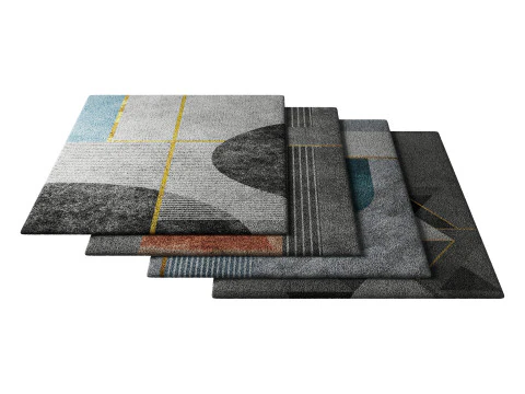 Juego de alfombras 22 Modelo 3D