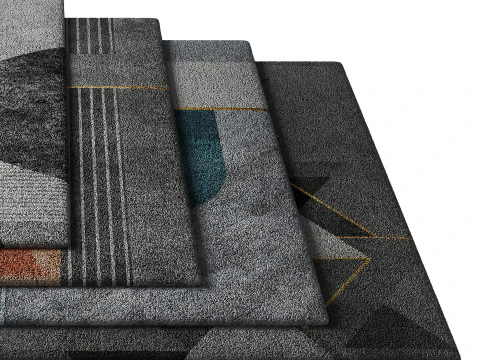 Juego de alfombras 22 Modelo 3D