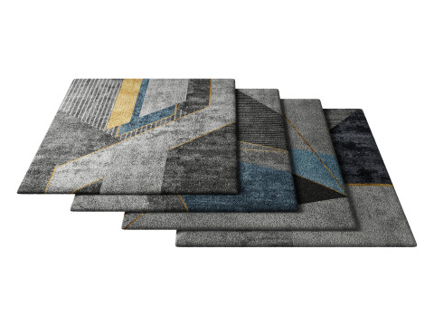 Rug Set 23 Model 3D