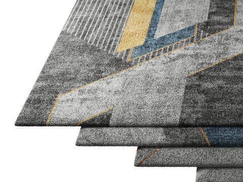 Rug Set 23 Model 3D