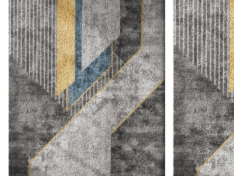 Rug Set 23 Model 3D