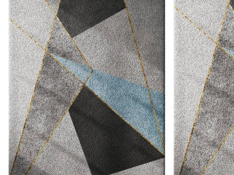 Rug Set 23 Model 3D