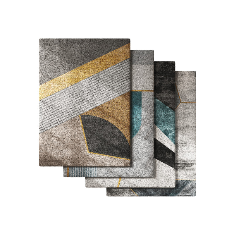 Rug Set 24 3D Model .c4d .max .obj .3ds .fbx .stl .blend 