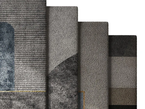 Rug Set 27 3D Model
