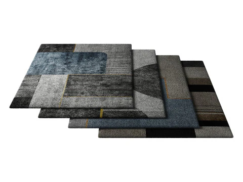 Rug Set 27 3D Model